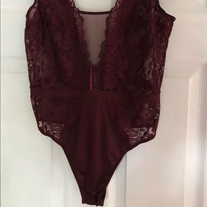 La Senza Lace Unlined Bodysuit